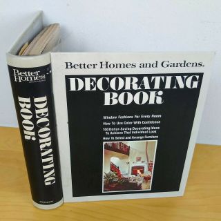 Better Homes 1975 Decorating Book Illustrated 5 Ring Binder 400p Index Vtg 1970s