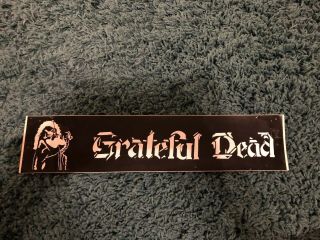 Vintage Black Grateful Dead Sticker 3 1/4 " X 15 "