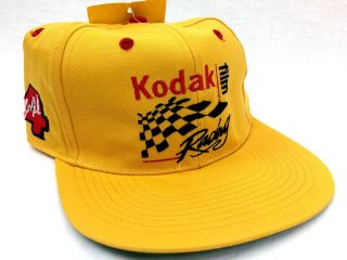 Sterling Marlin Nascar Kodak Racing Hat Nos Old Stock Cap With Tags Vintage