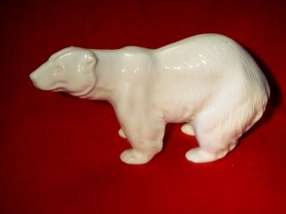 Northern Pottery Np Canada Polar Bear Figurine Vintage