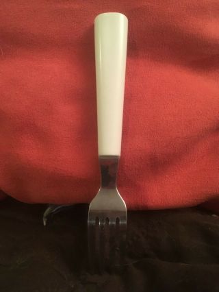 Vintage Official Collectible Bozo The Clown Plastic Stainless Steel Fork Youth 2