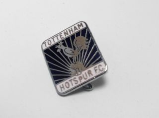 Tottenham Hotspur Fc - Vintage Enamel Crest Badge.