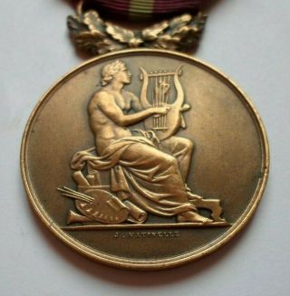Vintage French Musical Award Bronze Medal