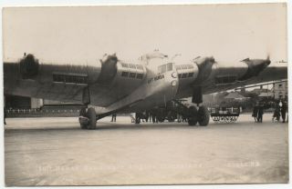 Vintage Airline Postcard - Deutsche Lufthansa Junkers G.  38