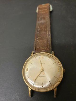 Timex Gents Vintage Watch For Spares And Repairs