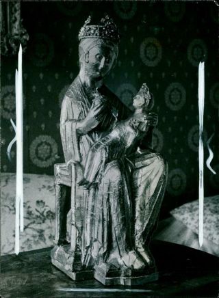 Golden Madonna Of Essen - Vintage Photo