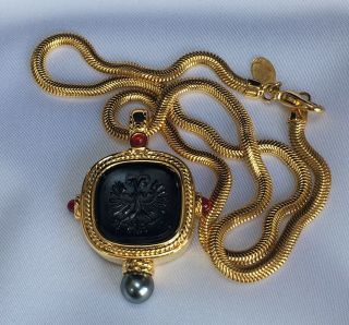 Vintage 1980’s Necklace / Pendant Signed Joan Rivers