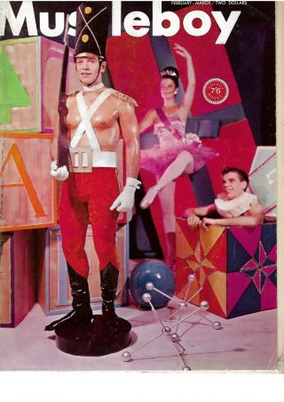 Muscleboy Feb – Mar 1966 Vol 3 N0.  1 / Gay Interest,  Vintage,  Beefcake,  Physique