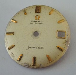 Vintage Omega Automatic Seamaster Watch Dial
