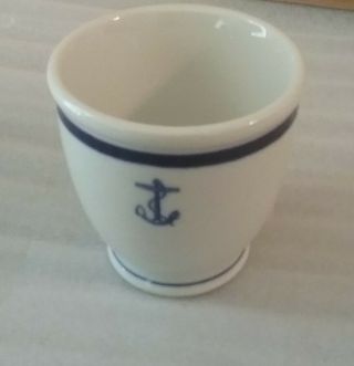 Vintage Naval Military Fouled Anchor Dinnerware Custard Cup Jackson China