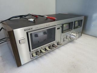 Vintage Sony Tc - K2a Stereo Cassette Deck Tape Tapecorder Player