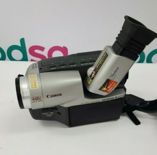 Vintage Canon UC8000 8mm 440x Digital Zoom Video Camcorder (No AC Adapter) - W1394 5