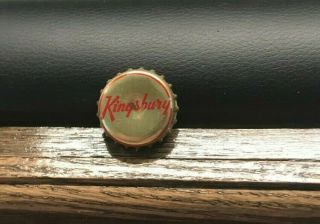 Vintage Kingsbury Beer - Brewing Cork Bottle Cap Crown Manitowoc Sheboygan Wi