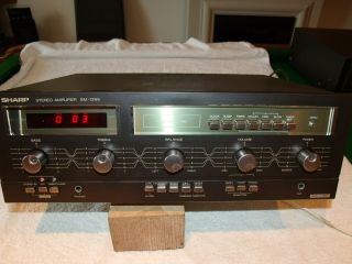 Vintage Sharp SM - 1266H Stereo Amplifier,  VGC,  but Spares / Repair. 2