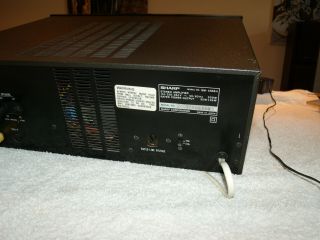 Vintage Sharp SM - 1266H Stereo Amplifier,  VGC,  but Spares / Repair. 5