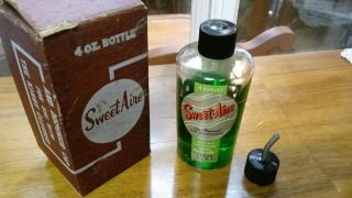 Vintage " Sweet - Aire " Deodorizer With Dispenser Cap