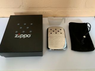 Vintage K Zippo 11 Hand Warmer Kit,  Warming Bag,  Filler Cup & Box