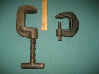 Vintage 2 1/2 " Vulcan Clamp No 1 1/2 " J.  H.  Williams Heavy Service Welding Clamps