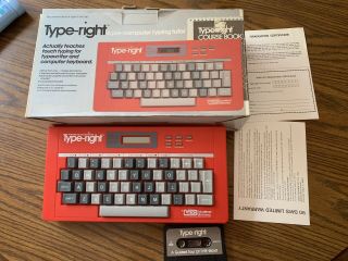 Vintage Vtech 1988 Type - Right A Pre - Computer Typing Tutor 80 - 0830