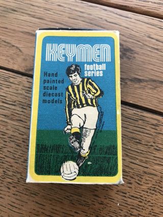 Vintage Keymen Bobby Moore Football Series Figure Die - Cast England West Ham Fc