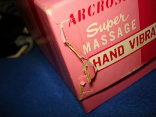 Vintage Arcross Massage Hand Vibrator Electric Massager 5