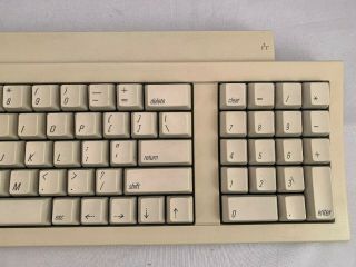 Vintage 1991 Apple Keyboard II,  M0487,  No Cable 3