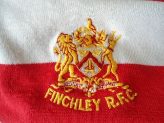 VINTAGE FINCHLEY RUGBY JERSEY SHIRT SIZE XL 2