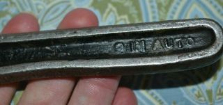 Vintage 9 IN AUTO Adjustable Monkey Pipe Wrench 28 3