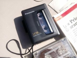 Panasonic Rq - L317 Vintage Portable Cassette Player Recorder Nos -