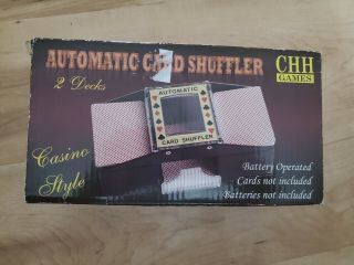 Vintage 2 Deck Automatic Card Shuffler