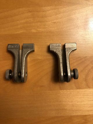 Vintage Starrett 111 Stair Gage Fixture Long Attachments,