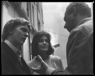 David Hemmings,  Vanessa Redgrave & Antonioni 1966 Blow - Up Vintage Negative