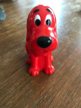 Rare Vintage Clifford The Big Red Dog Bobblehead 90s Scholastic Cartoon Tv