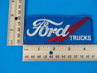 X1 Vintage Usa Red/white/blue " Ford " Trucks Automobile Hat Or Jacket Patch