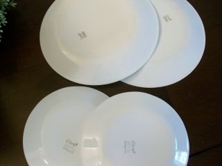 4 VINTAGE CORELLE BUTTERFLY GOLD 2) 8.  5 LUNCH PLATE 2) 6.  75 BREAD DESSERT DISHES 4