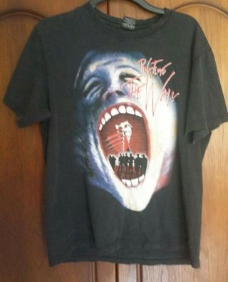 Vintage Pink Floyd The Wall Tee Shirt Size Large