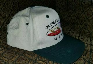 Vintage Olympic Summer Games Snapback Hat 1996 Atlanta Hanes 2