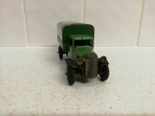 Vintage Dinky Toys 25 Series – 25b Green Covered van – 3