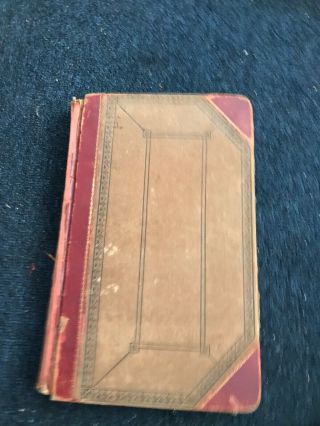 Personal Account/ledger 1930s Construction? Vintage Accounting Depression Era