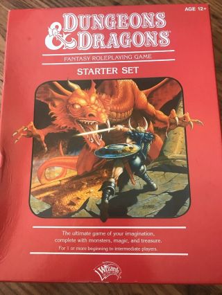 Vintage 2010 Dungeons And Dragons Starter Set Out Of Box