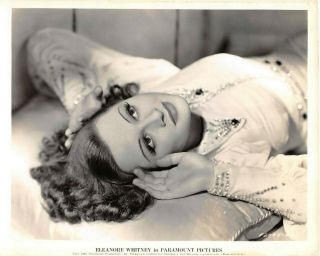 Gorgeous Eleanore Whitney Vintage Sexy 1936 Dbw Paramount Glamour Pinup Photo