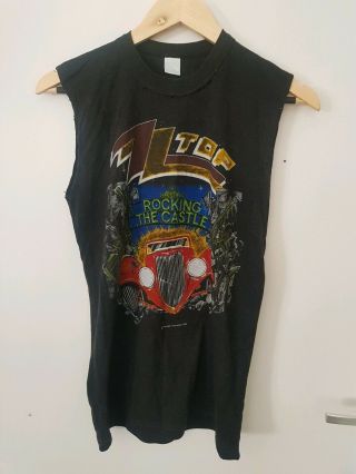 Vintage 80s 1985 Monsters Of Rock T Shirt Vest Def Leppard Size Medium