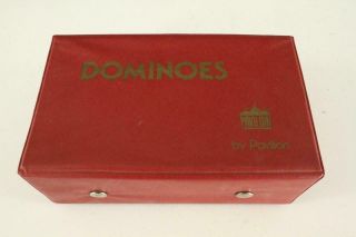 Vintage Toy Full Set DOMINOES by Pavilion Double 12 Twelves Multi Colored Pips 3