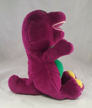 Vintage Barney the Purple Dinosaur Plush Doll I Love You 10 Inch 1990’s 3