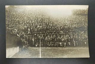 Vintage Postcard Real Photo Norwich City F.  C.  The Nest 1935 Neal & Bacon