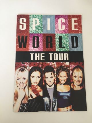 Vintage Spice Girls Spice World Tour Programme 1998