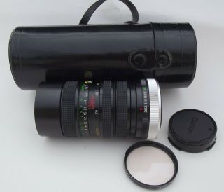 Vintage 52mm - Vivitar 70 - 150mm 1 : 3.  8 Lens For Canon C/fd Made In Japan