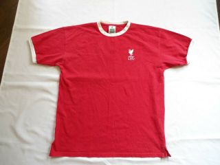 Vintage Retro Liverpool Football Shirt Size Xl
