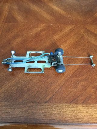 Vintage Slot Car Chassis And Engine Unknown Dragster