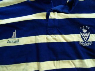 VINTAGE CORNWALL RUGBY JERSEY SHIRT SIZE XL 2